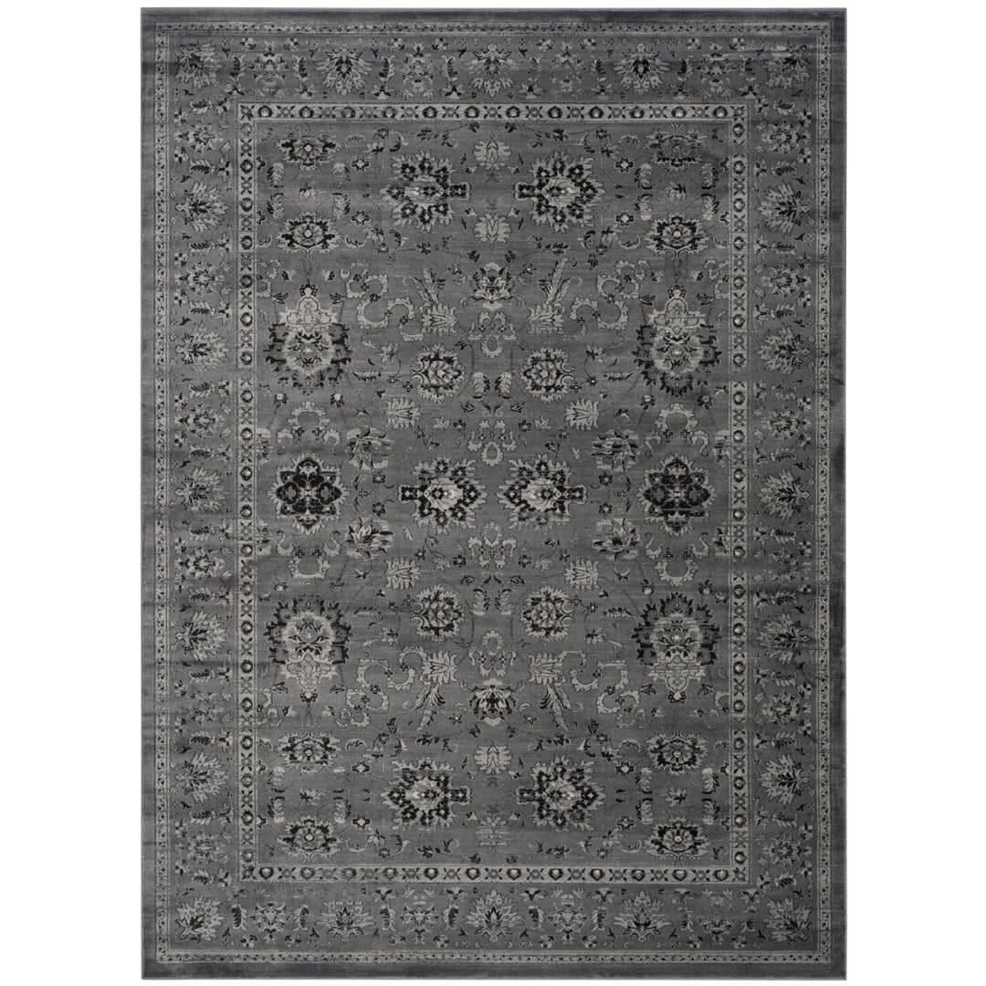 SAFAVIEH Vintage VTG442H Dark Grey / Lt Grey Rug Image 1