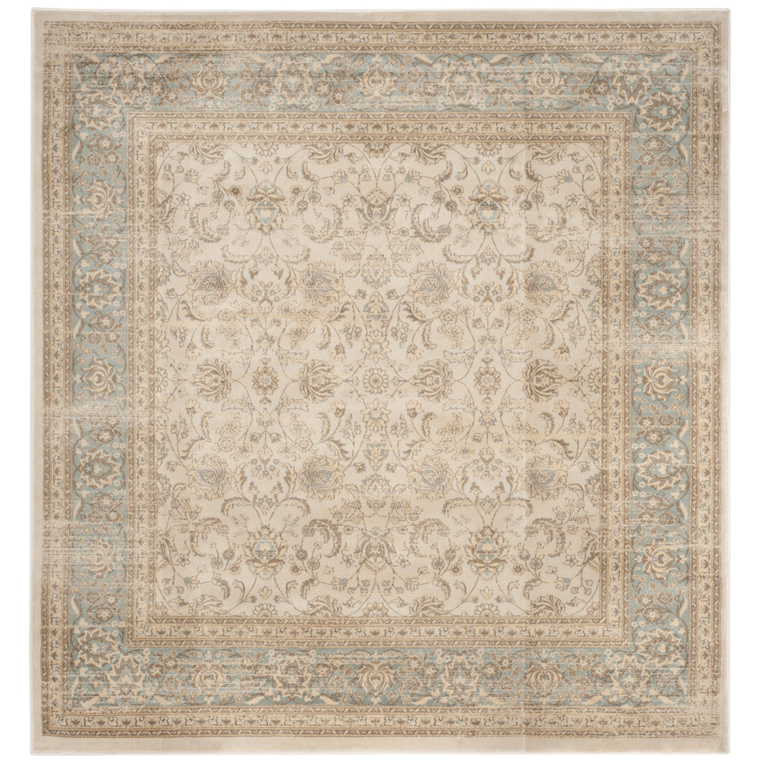 SAFAVIEH Vintage VTG571A Ivory / Light Blue Rug Image 5