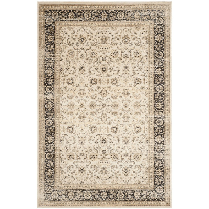 SAFAVIEH Vintage VTG571J Ivory / Black Rug Image 1