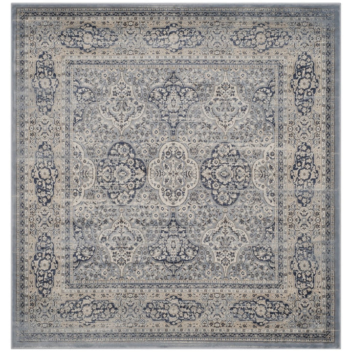 SAFAVIEH Vintage VTG573L Light Blue / Ivory Rug Image 1