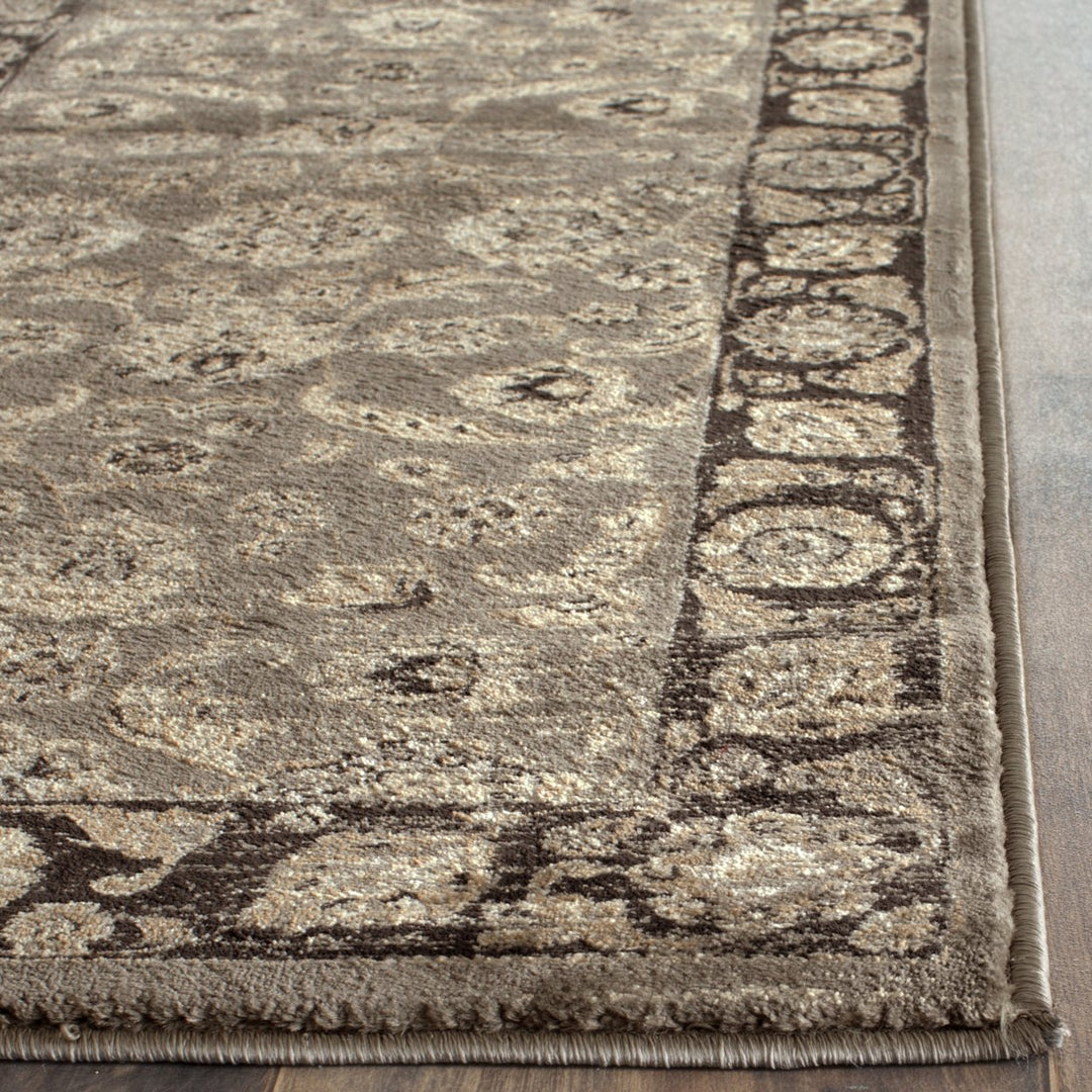 SAFAVIEH Vintage VTG576D Taupe / Black Rug Image 7