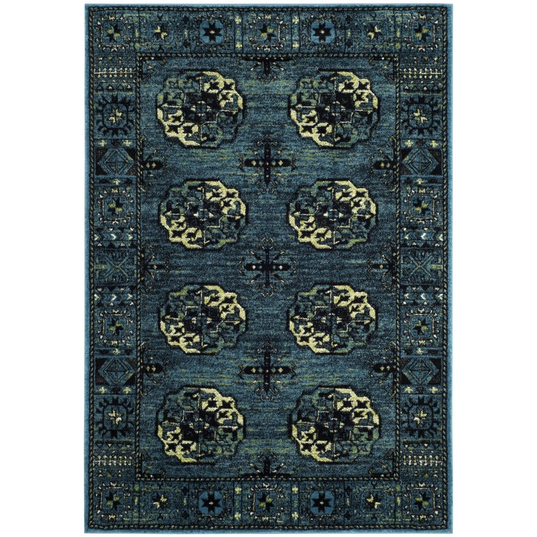 SAFAVIEH Vintage Hamadan VTH212D Blue / Multi Rug Image 1