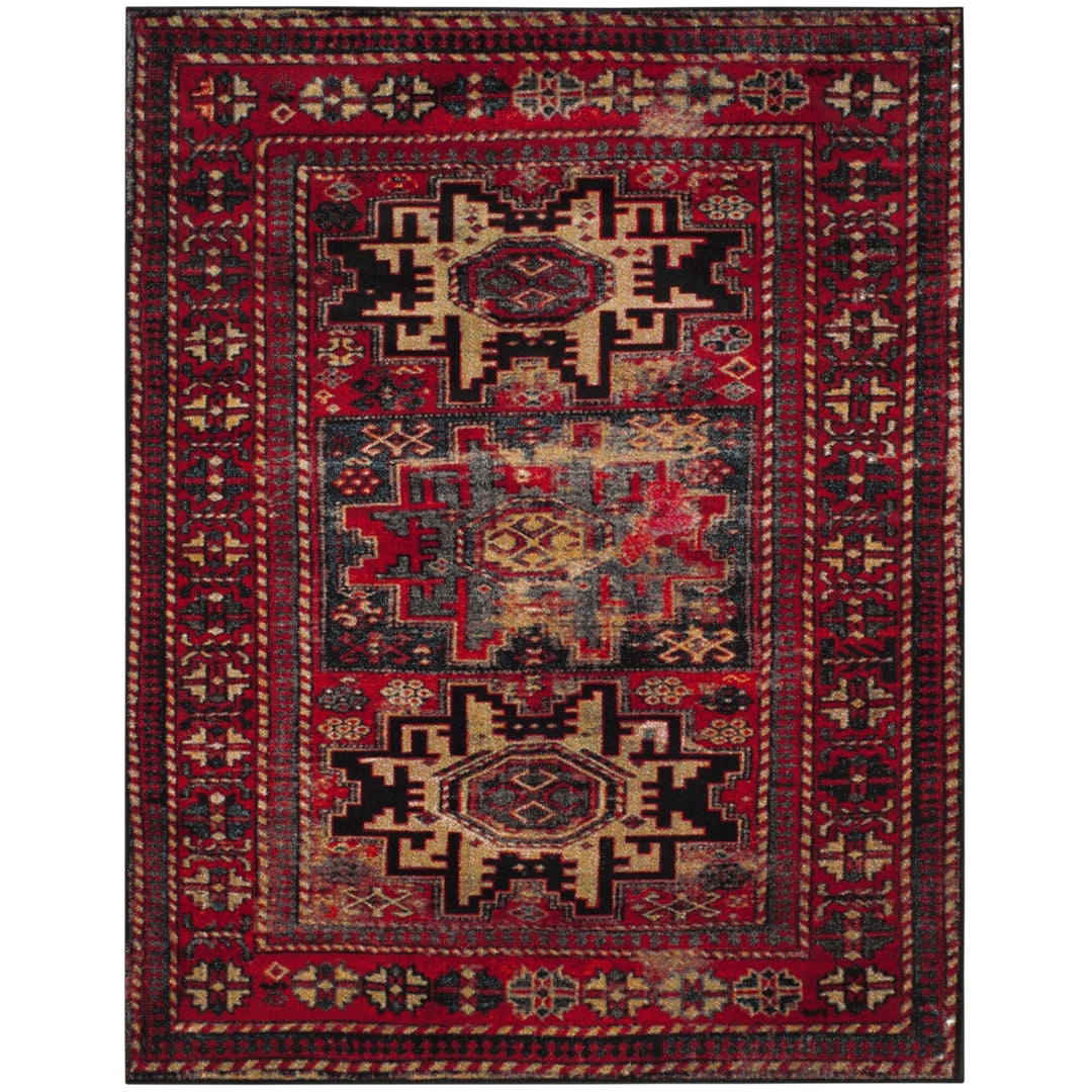 SAFAVIEH VTH213A Vintage Hamadan Red / Multi Image 1