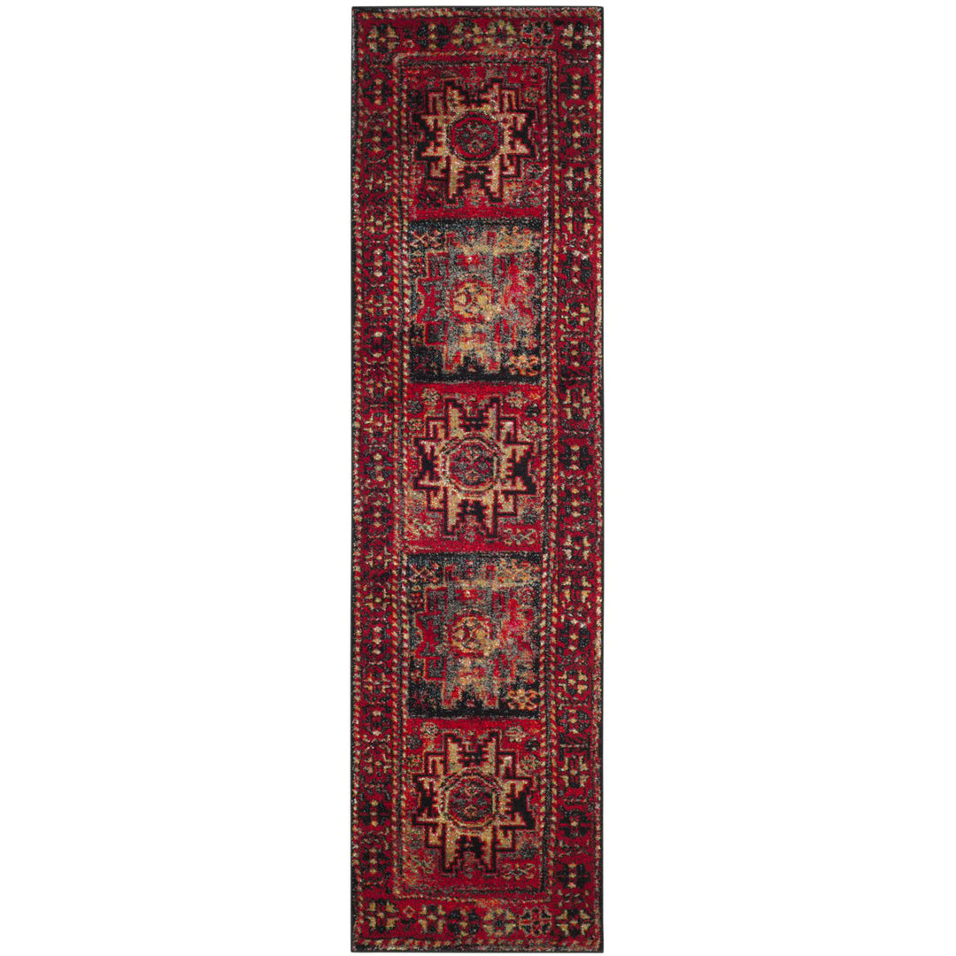 SAFAVIEH VTH213A Vintage Hamadan Red / Multi Image 2