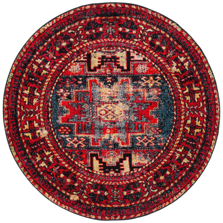 SAFAVIEH VTH213A Vintage Hamadan Red / Multi Image 5