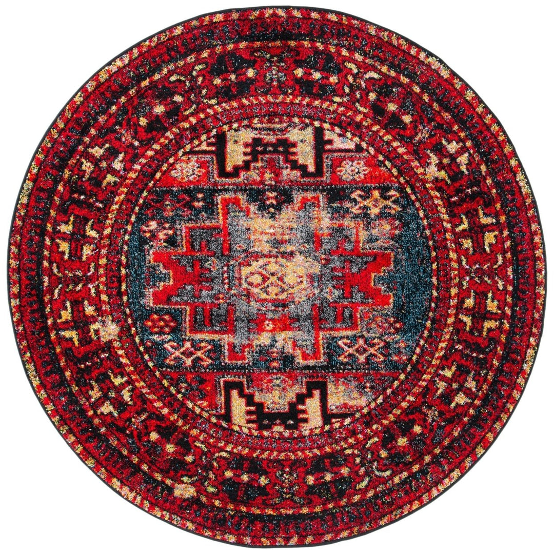 SAFAVIEH VTH213A Vintage Hamadan Red / Multi Image 1