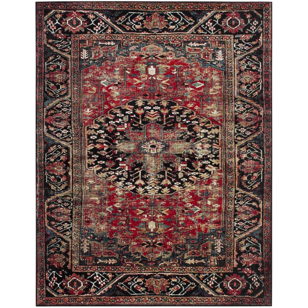 SAFAVIEH VTH215A Vintage Hamadan Red / Multi Image 1