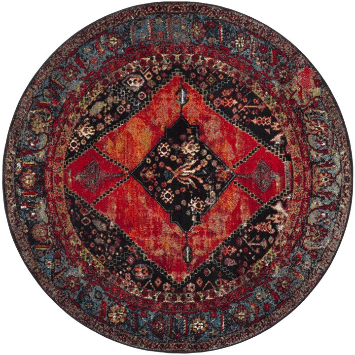 SAFAVIEH Vintage Hamadan VTH217B Orange / Multi Rug Image 1