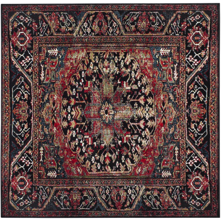 SAFAVIEH VTH215A Vintage Hamadan Red / Multi Image 4