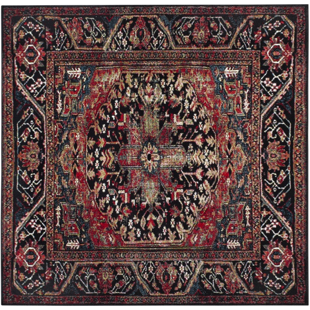 SAFAVIEH VTH215A Vintage Hamadan Red / Multi Image 1