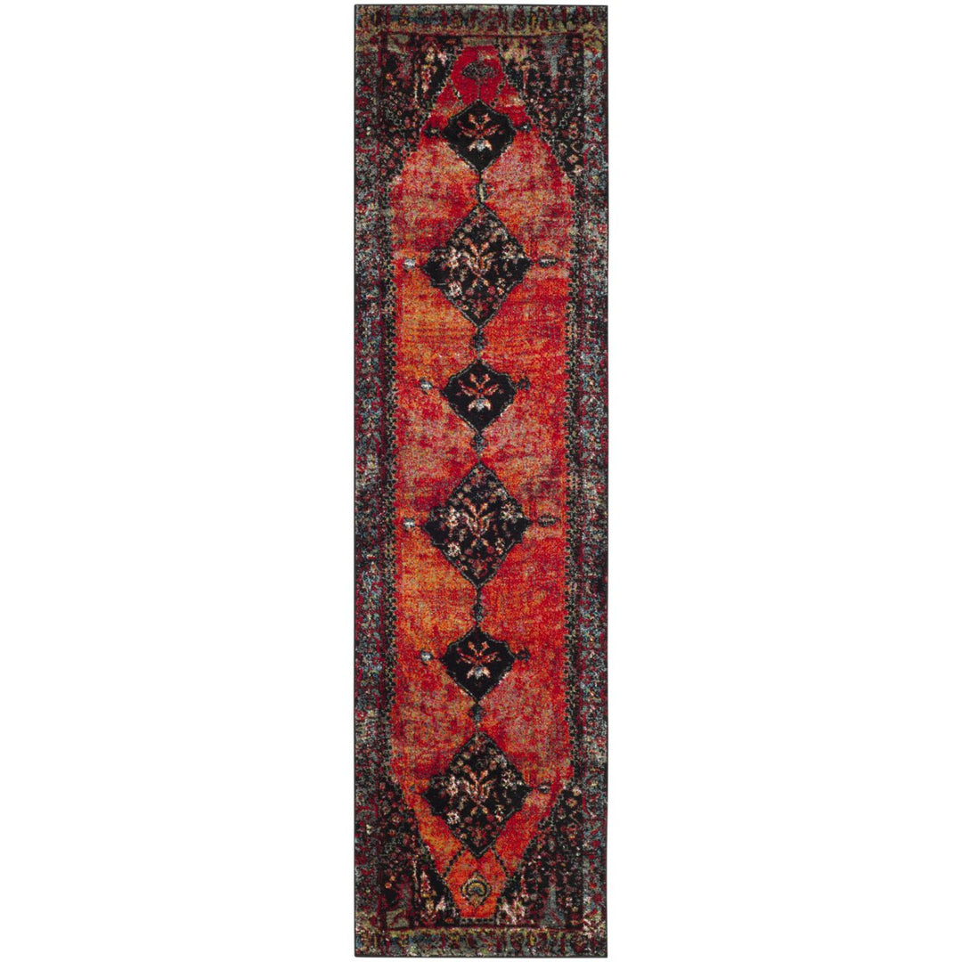 SAFAVIEH Vintage Hamadan VTH217B Orange / Multi Rug Image 1