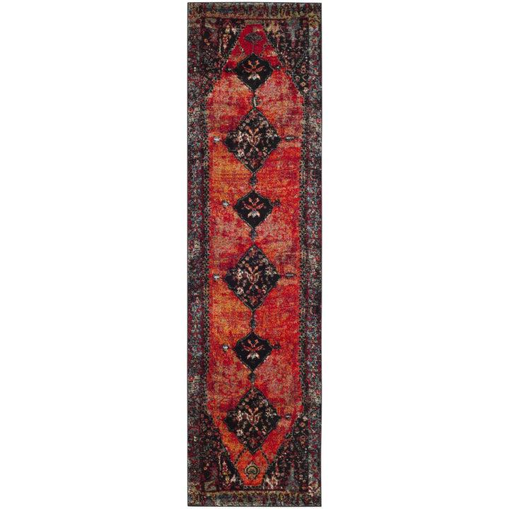 SAFAVIEH Vintage Hamadan VTH217B Orange / Multi Rug Image 1