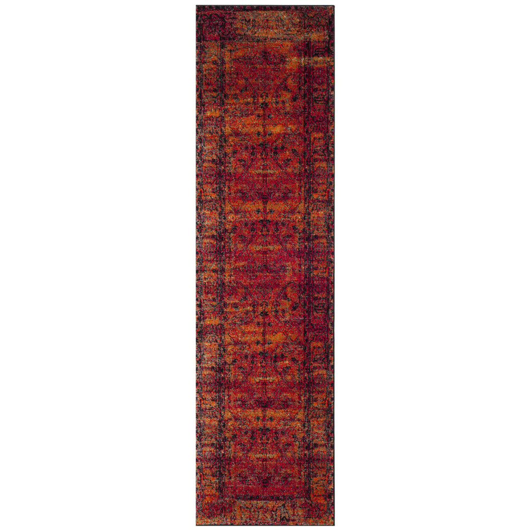 SAFAVIEH Vintage Hamadan Collection VTH216C Orange Rug Image 5