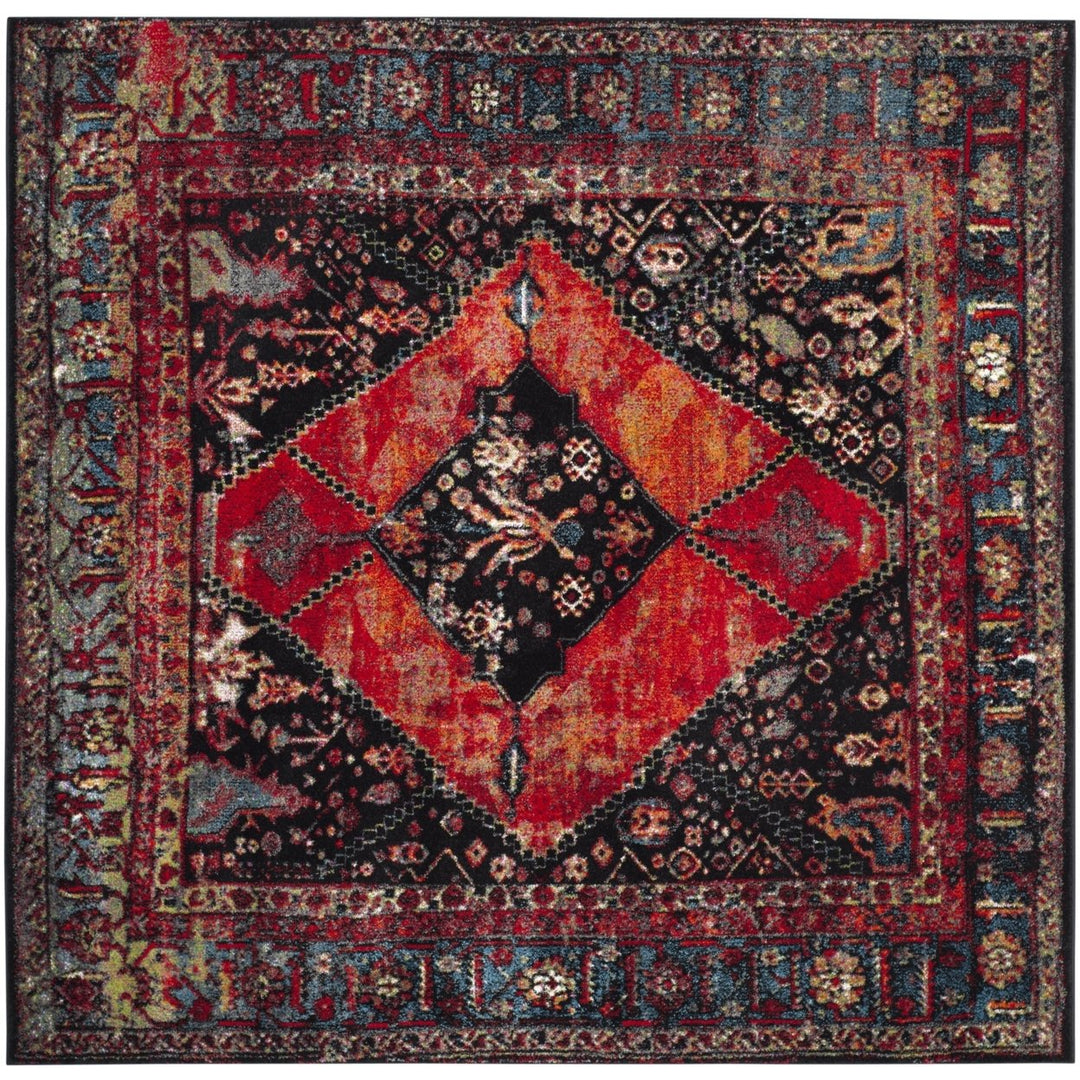 SAFAVIEH Vintage Hamadan VTH217B Orange / Multi Rug Image 1