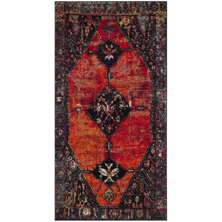 SAFAVIEH Vintage Hamadan VTH217B Orange / Multi Rug Image 1