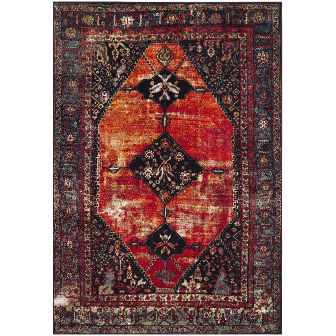 SAFAVIEH Vintage Hamadan VTH217B Orange / Multi Rug Image 1