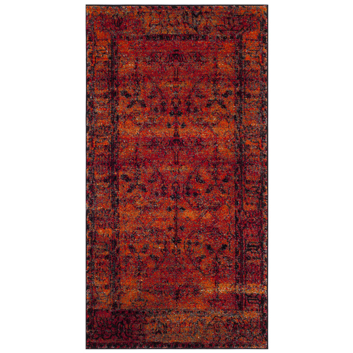 SAFAVIEH Vintage Hamadan Collection VTH216C Orange Rug Image 9