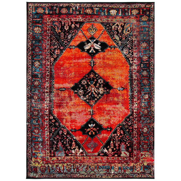 SAFAVIEH Vintage Hamadan VTH217B Orange / Multi Rug Image 1