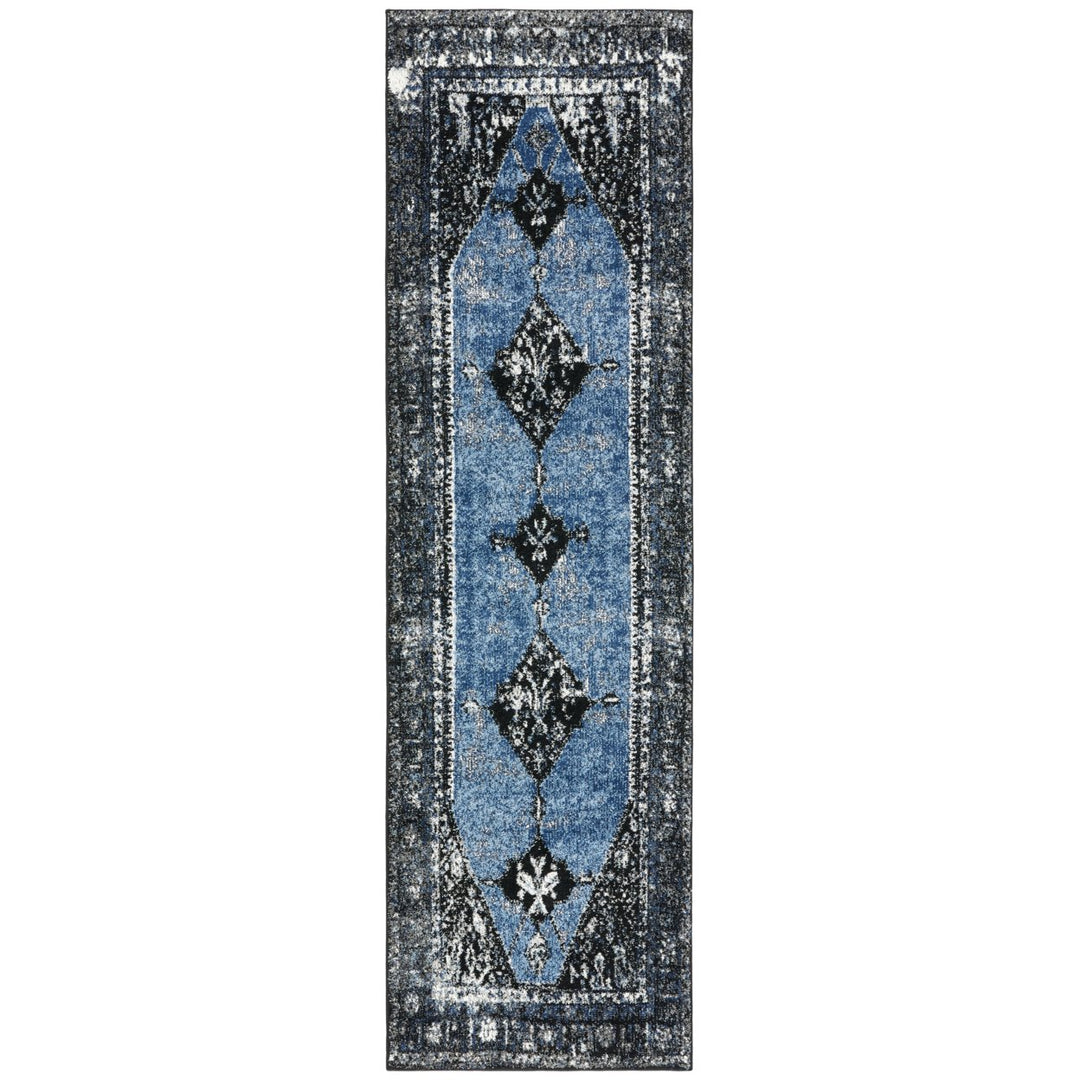 SAFAVIEH Vintage Hamadan VTH217M Blue / Grey Rug Image 1