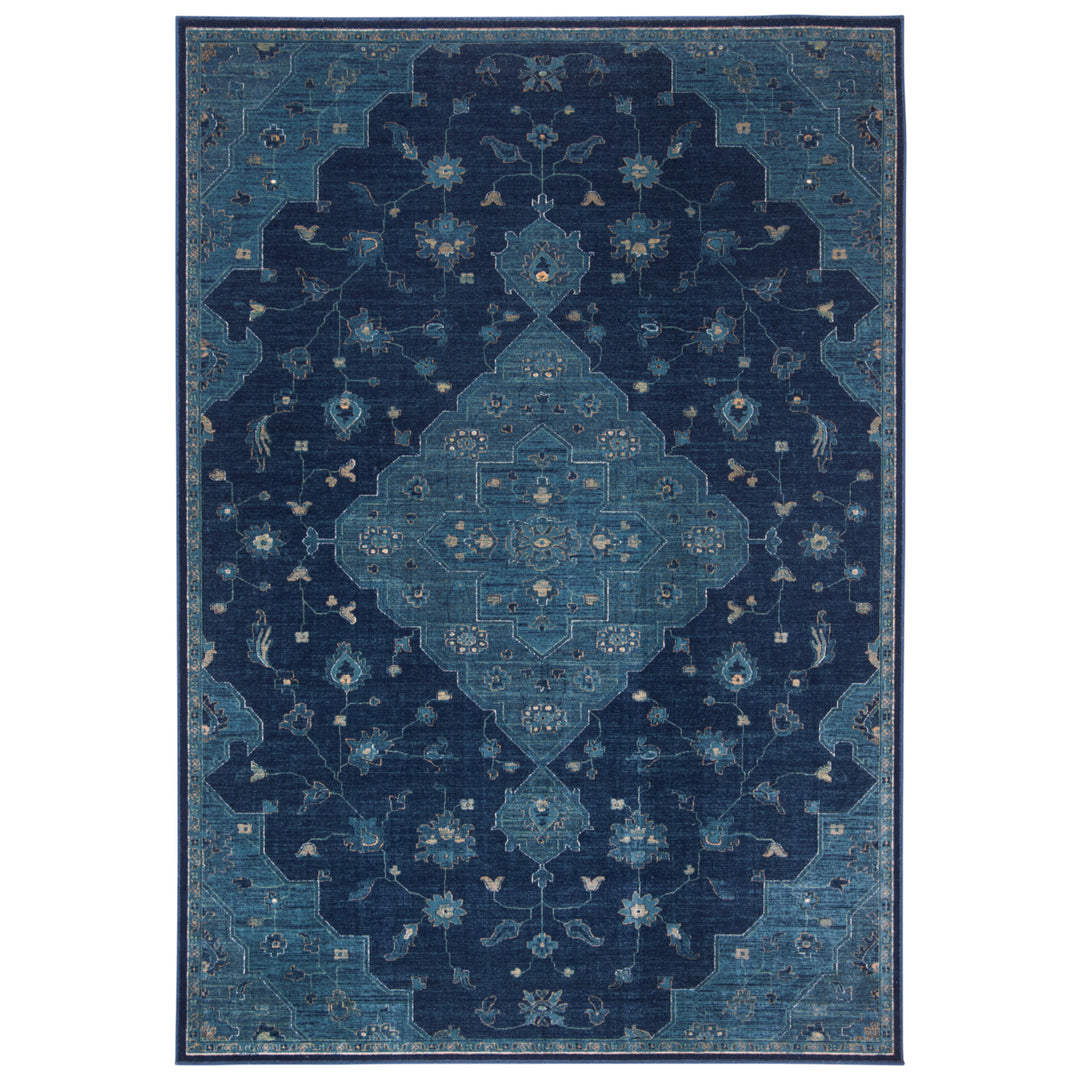 SAFAVIEH Vintage VTG873-2330 Navy / Teal Rug Image 8