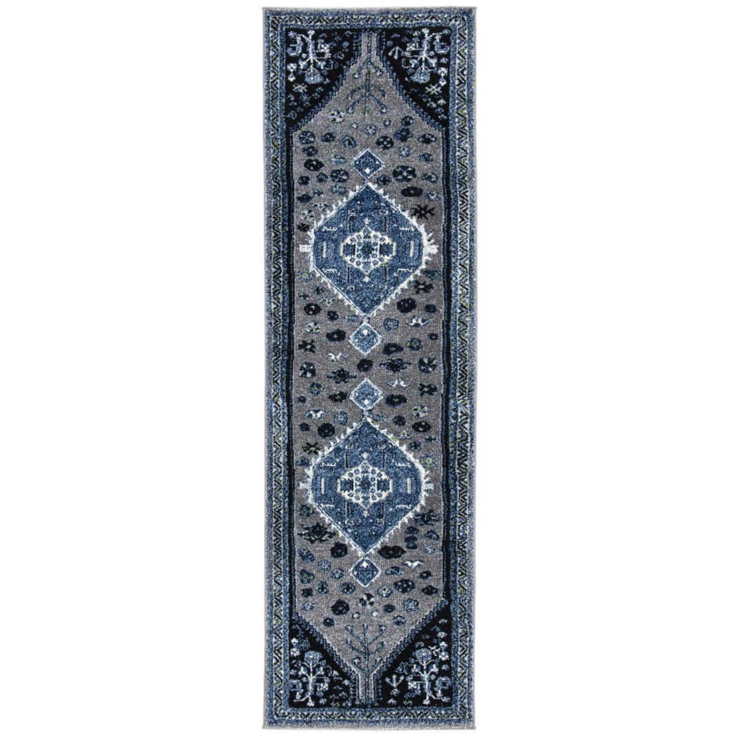 SAFAVIEH Vintage Hamadan VTH201B Beige / Black Rug Image 1