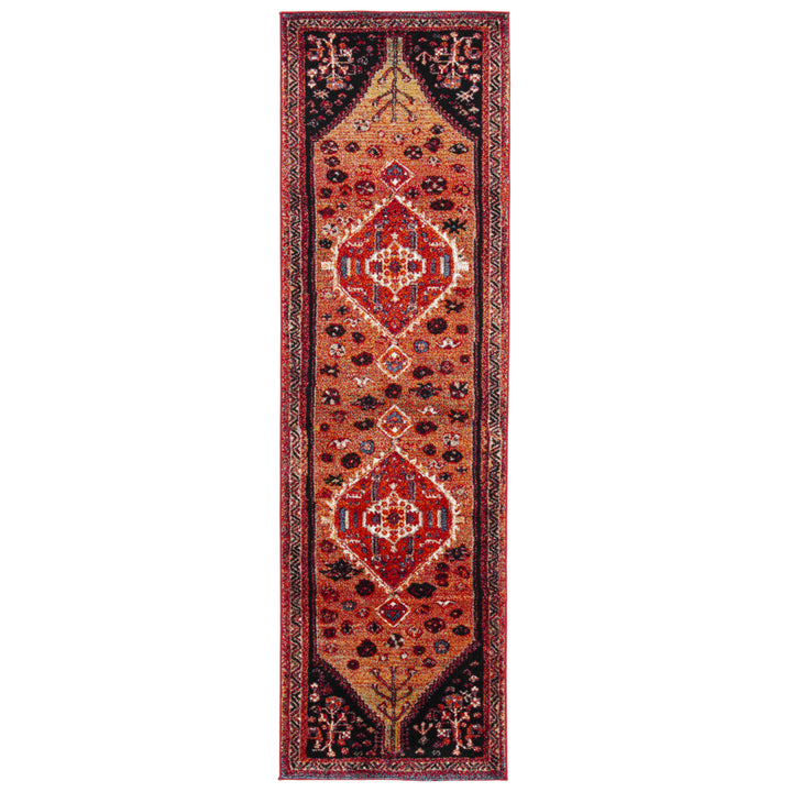 SAFAVIEH Vintage Hamadan VTH201P Orange / Red Rug Image 5