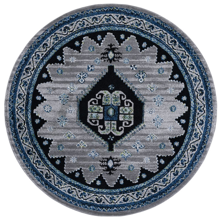 SAFAVIEH Vintage Hamadan VTH203B Beige / Black Rug Image 4