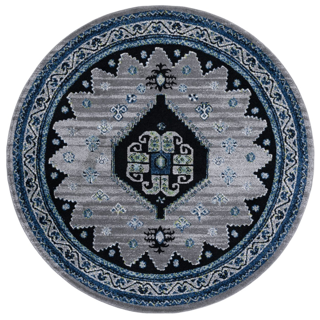 SAFAVIEH Vintage Hamadan VTH203B Beige / Black Rug Image 1