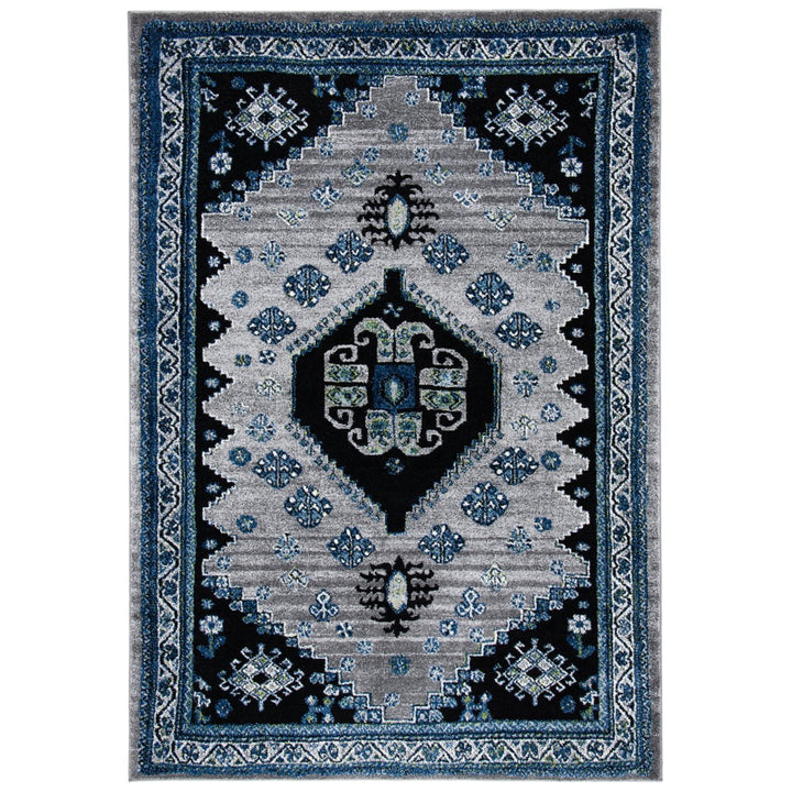 SAFAVIEH Vintage Hamadan VTH203B Beige / Black Rug Image 1