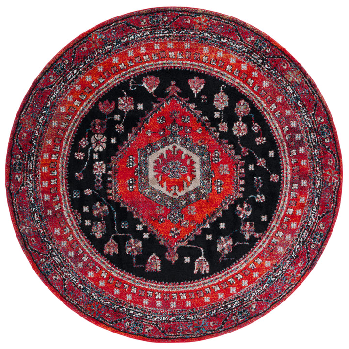 SAFAVIEH VTH204Q Vintage Hamadan Red / Black Image 2