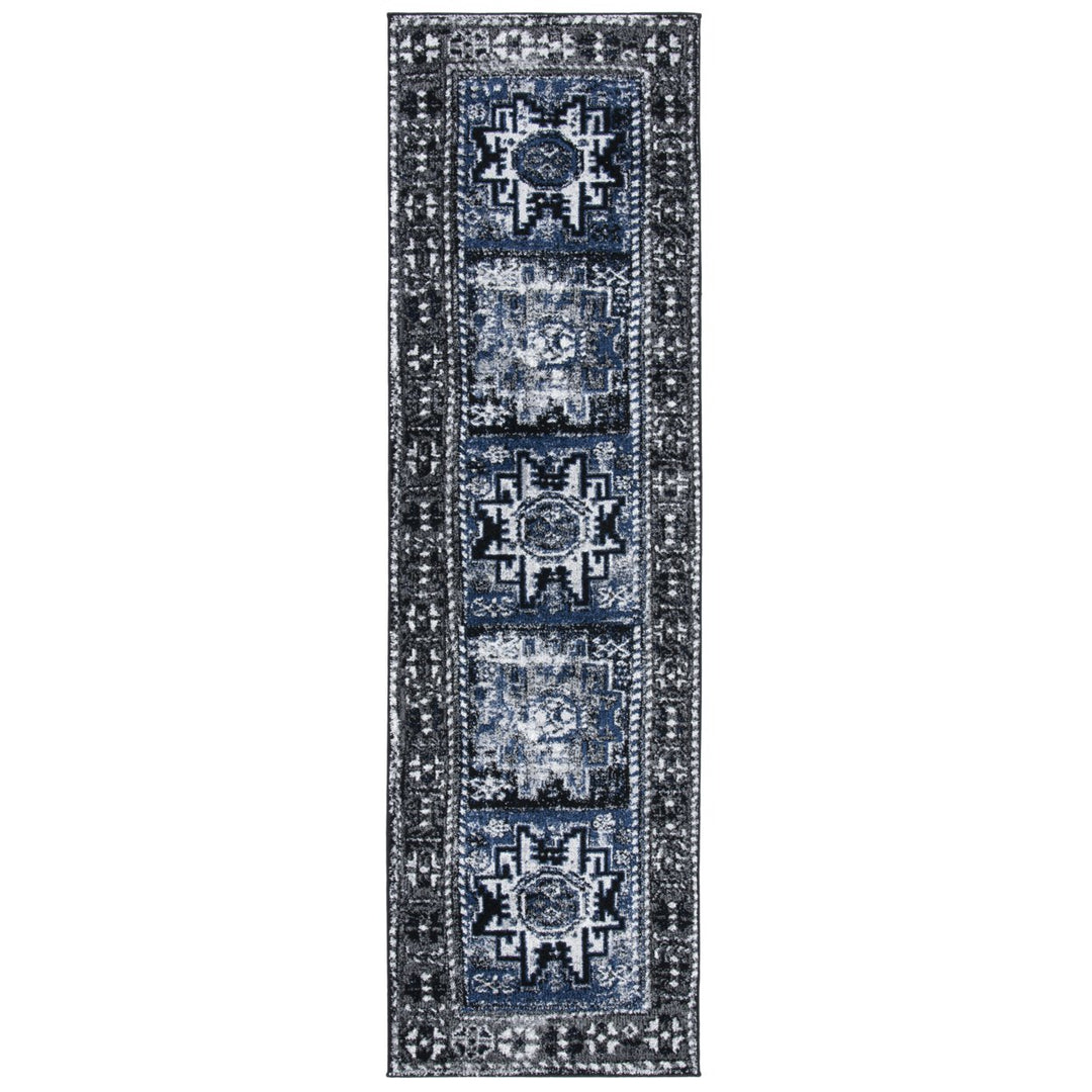 SAFAVIEH Vintage Hamadan VTH213F Grey / Blue Rug Image 1