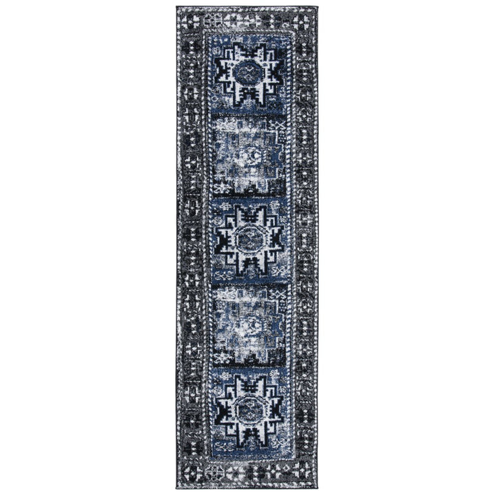 SAFAVIEH Vintage Hamadan VTH213F Grey / Blue Rug Image 1