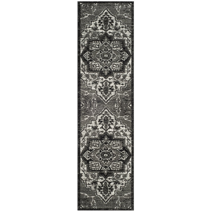 SAFAVIEH Vintage Hamadan VTH221K Lt Grey / Grey Rug Image 1