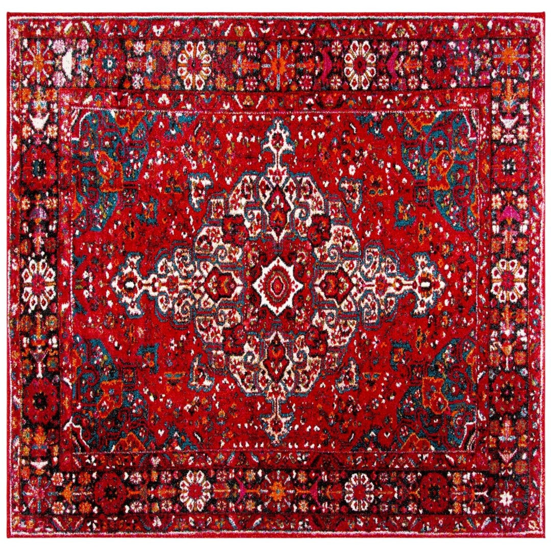 SAFAVIEH Vintage Hamadan VTH222A Red / Multi Rug Image 6