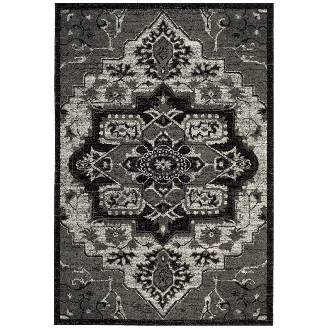 SAFAVIEH Vintage Hamadan VTH221K Lt Grey / Grey Rug Image 1