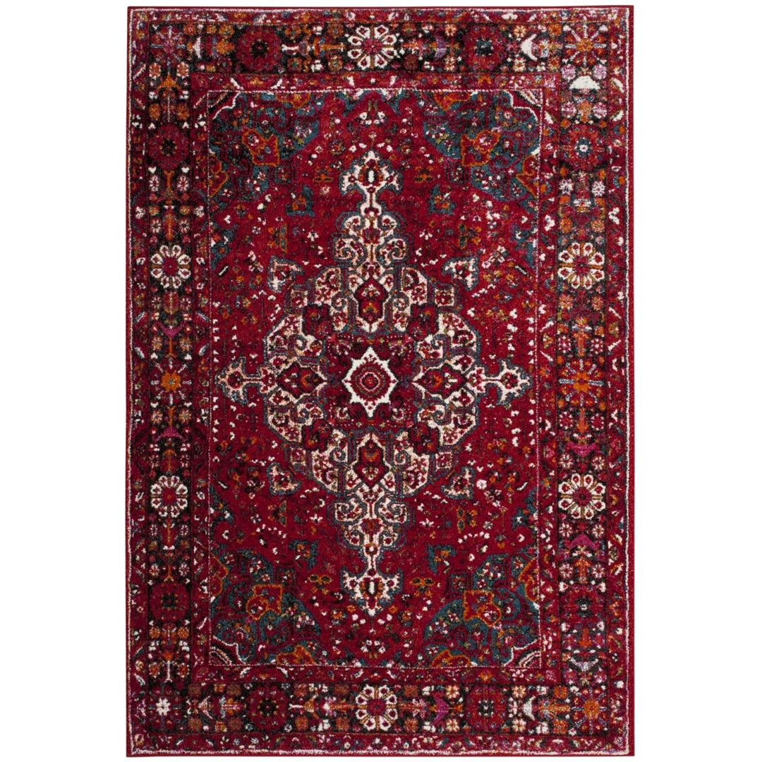 SAFAVIEH Vintage Hamadan VTH222A Red / Multi Rug Image 10