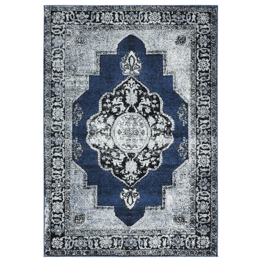 SAFAVIEH Vintage Hamadan VTH219M Blue / Grey Rug Image 1