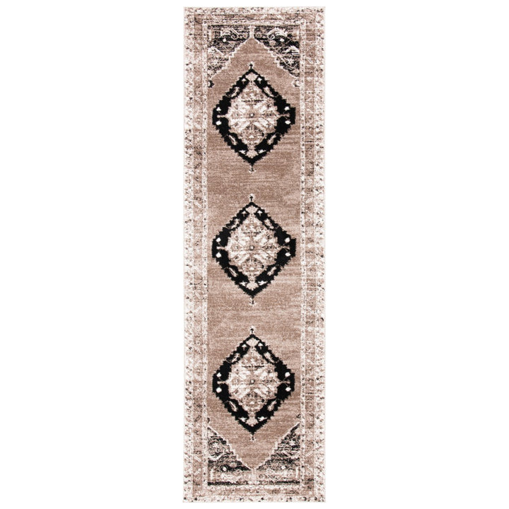 SAFAVIEH Vintage Hamadan VTH228T Brown / Ivory Rug Image 5