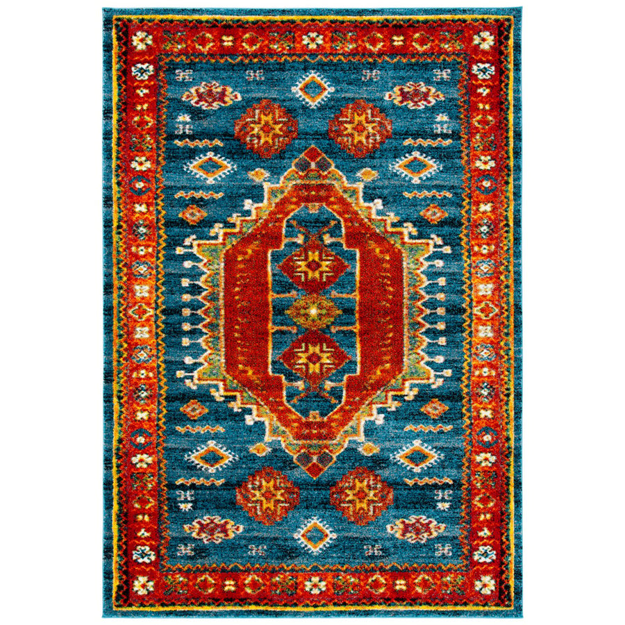 SAFAVIEH VTH253M Vintage Hamadan Blue / Orange Image 1