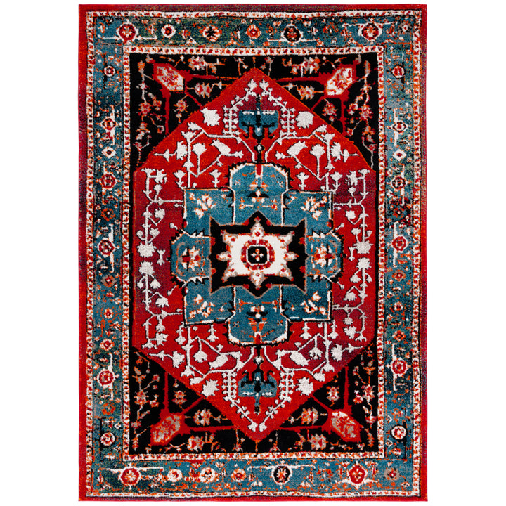 SAFAVIEH Vintage Hamadan VTH259M Blue / Red Rug Image 10