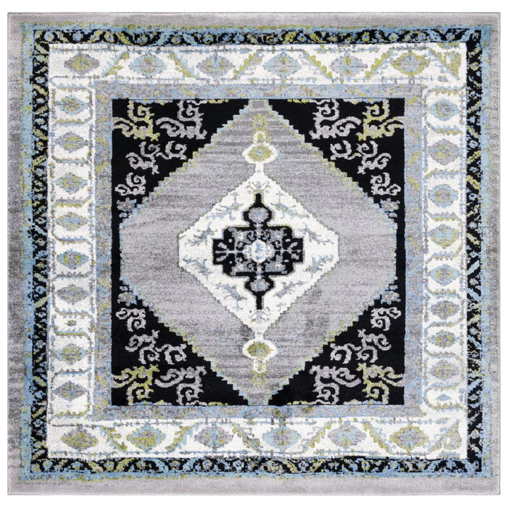 SAFAVIEH Vintage Hamadan VTH260F Grey / Green Rug Image 1