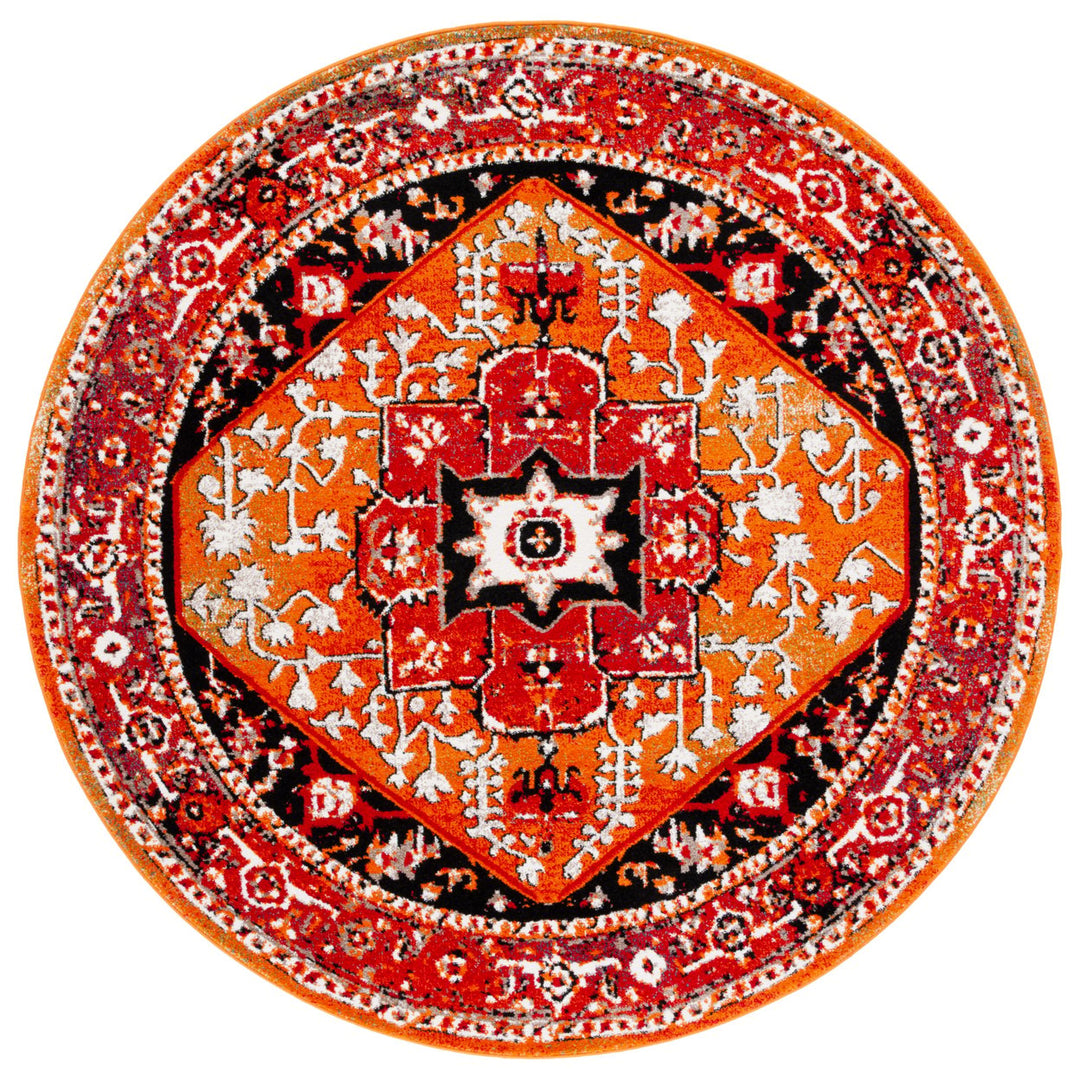 SAFAVIEH Vintage Hamadan VTH259P Red / Orange Rug Image 1