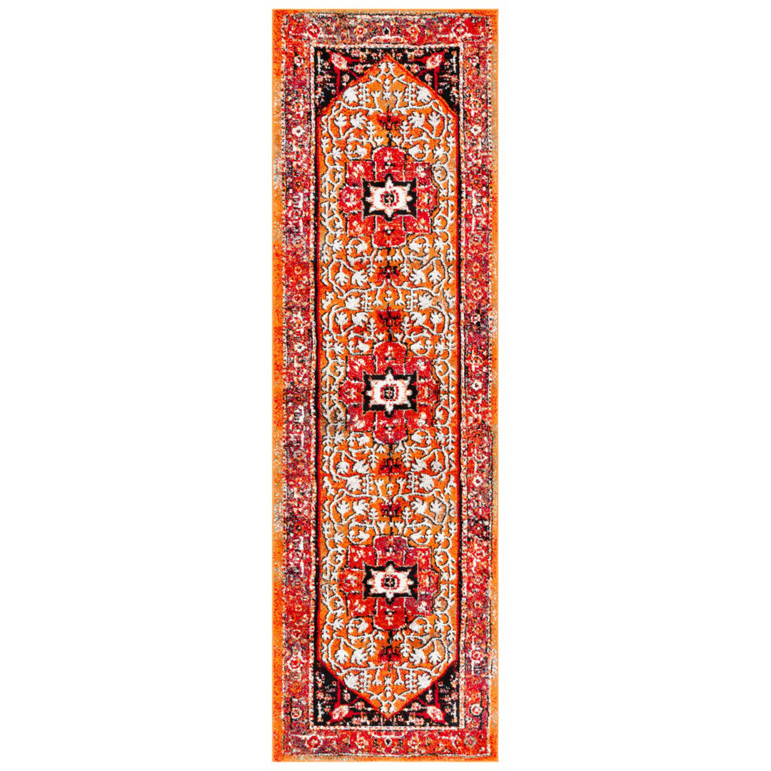 SAFAVIEH Vintage Hamadan VTH259P Red / Orange Rug Image 1