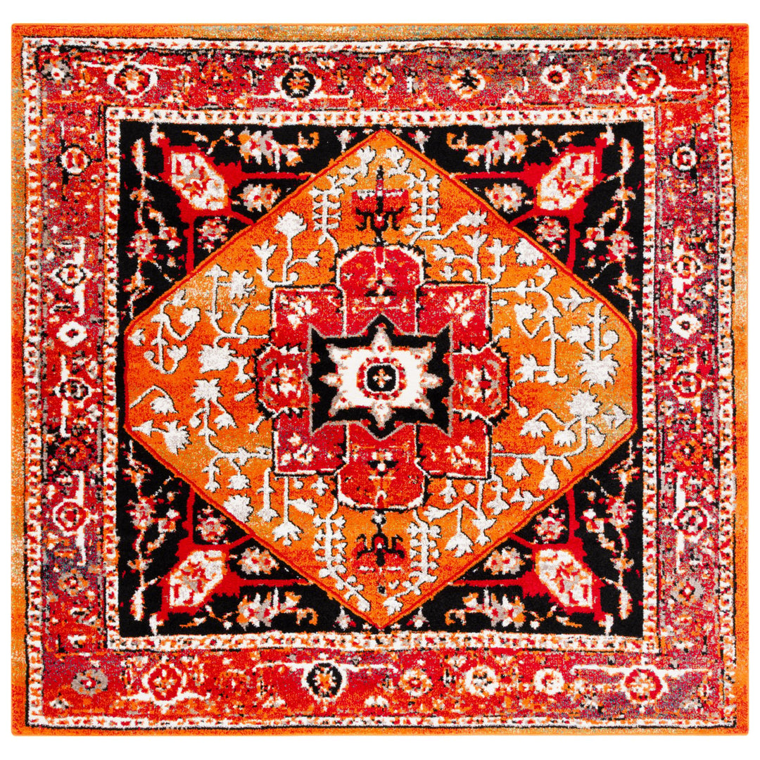 SAFAVIEH Vintage Hamadan VTH259P Red / Orange Rug Image 1