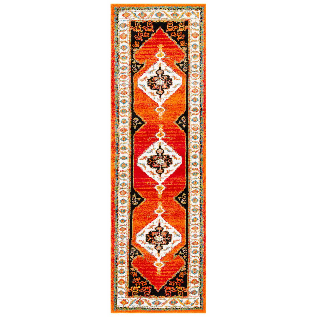 SAFAVIEH Vintage Hamadan VTH260P Orange / Ivory Rug Image 1