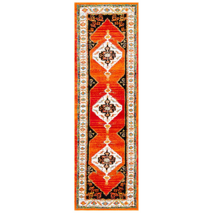 SAFAVIEH Vintage Hamadan VTH260P Orange / Ivory Rug Image 1