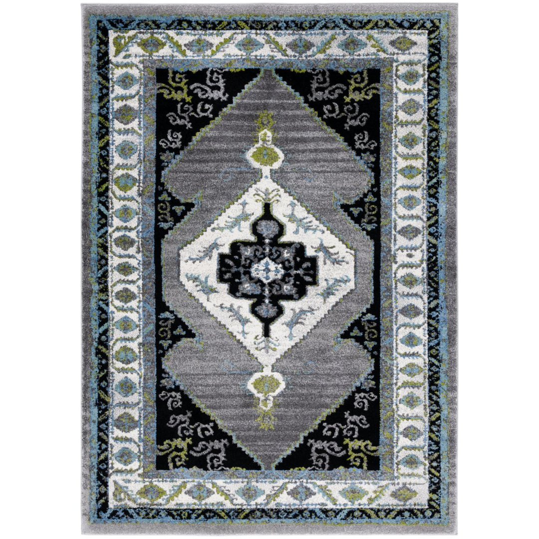 SAFAVIEH Vintage Hamadan VTH260F Grey / Green Rug Image 10