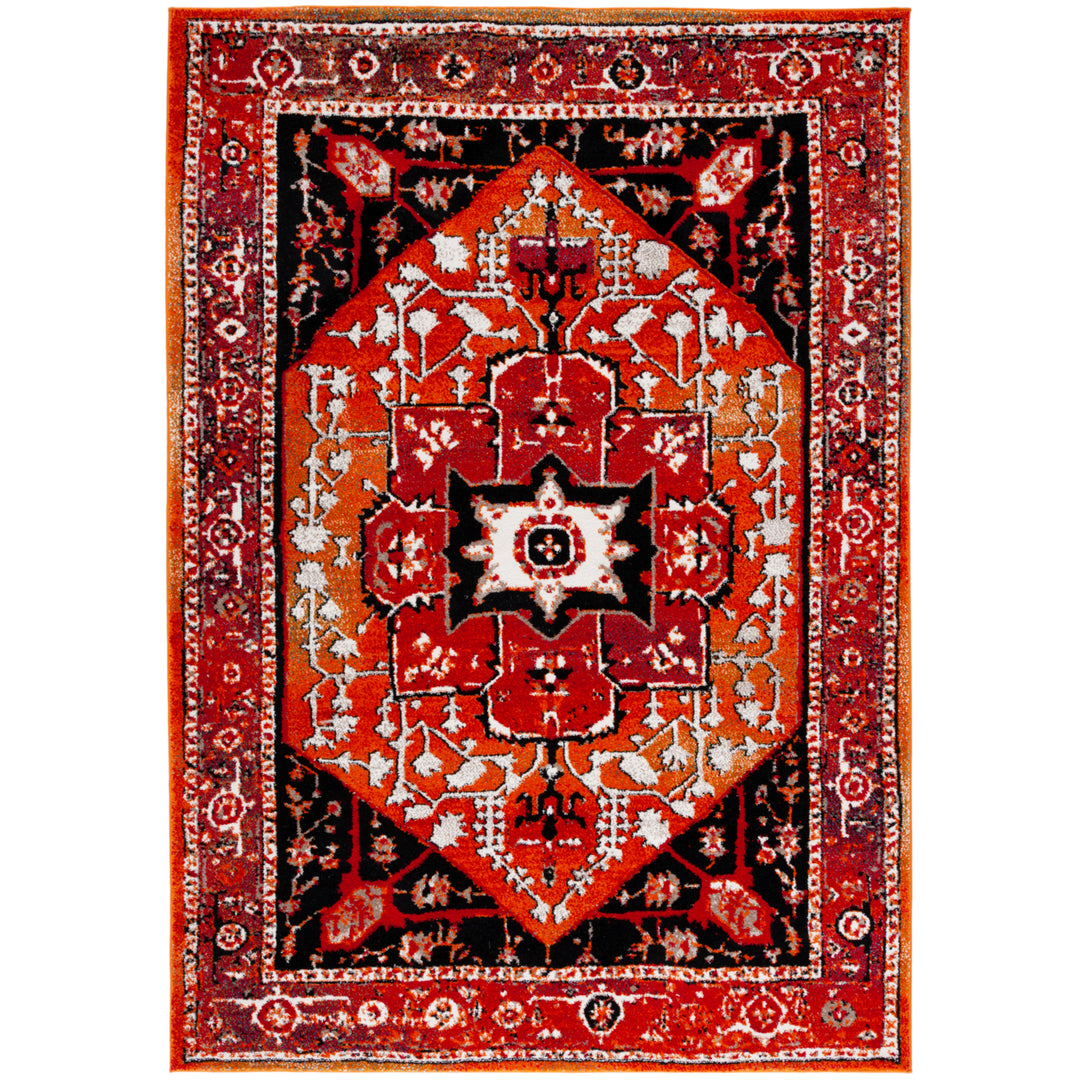 SAFAVIEH Vintage Hamadan VTH259P Red / Orange Rug Image 1