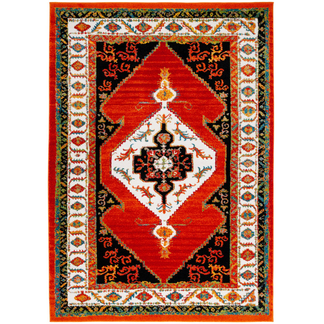 SAFAVIEH Vintage Hamadan VTH260P Orange / Ivory Rug Image 1