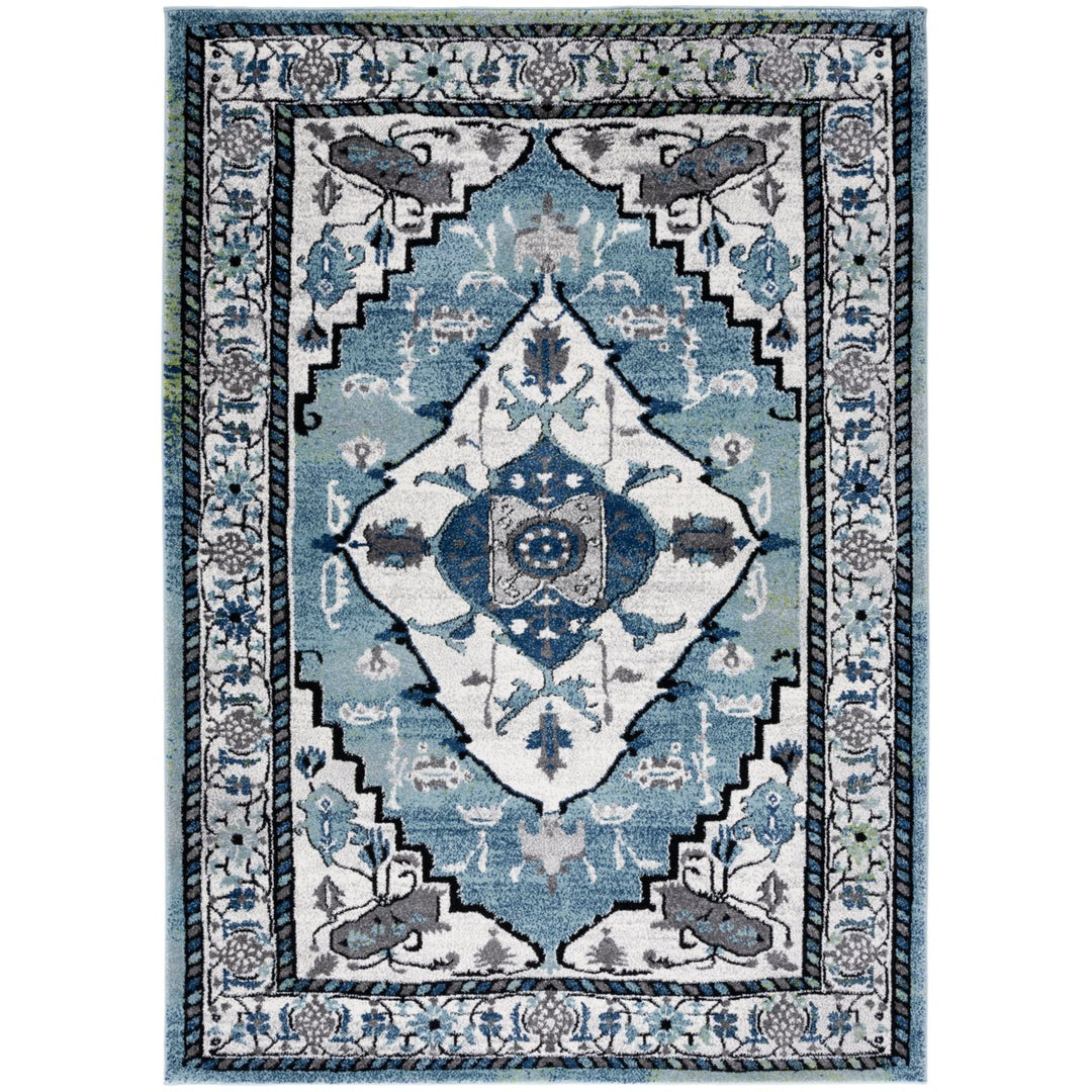 SAFAVIEH Hamadan VTH261J Blue Green / Ivory Rug Image 1